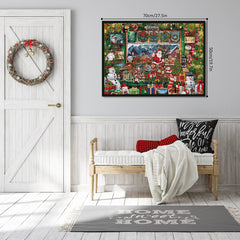 Yuletide joy puzzle puzzle 1000 pezzi