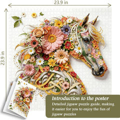 Blossom Steed Jigsaw Puzzle 1000 Pieces