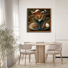 Mushroom Teacup Jigsaw Puzzle 1000 Pieces