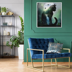 Bosque gat rompecabezas rompecabezas 1000 piezas