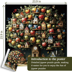 Dwarf's Apple Retreat Jigsaw Puzzle 1000 Piece