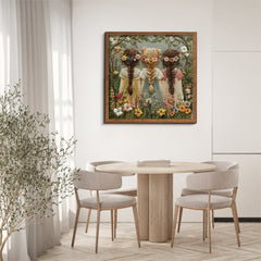 Needle Flower Child Jigsaw Puzzle 1000 Pieces