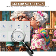 Süßes Café Kiss Jigsaw Puzzle 1000 Stücke