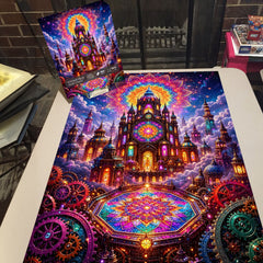 Celestial Clockwork Citadel Jigsaw Puzzle 1000 Pieces