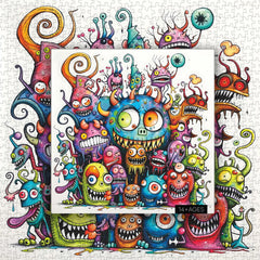 Monster Family Puzzle 1000 Teile