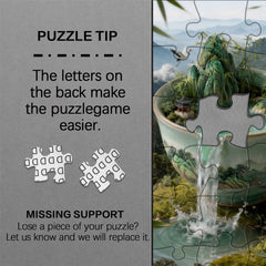 Bamboo forest landscape Jigsaw Puzzle 1000 Pieces