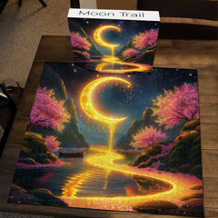 Luna rompecabezas de rompecabezas de luna 1000 piezas