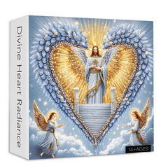 Divine Heart Radiance Jigsaw Puzzle 1000 Pieces