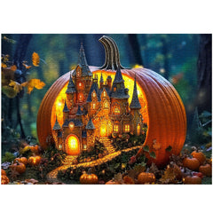 Fairytale Pumpkin Kingdom Jigsaw Puzzle 1000 Pieces
