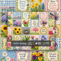 Hello Spring Jigsaw Puzzle 1000 Pieces