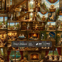 Puzzle Dog's Manor, 1000 pezzi