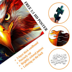 Eagle Eye Tracking Jigsaw Puzzle 1000 Pieces