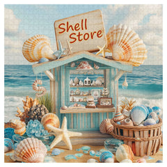 Seaside Shell Shop Jigsaw Puzzle 1000 Stücke