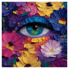 Floral Eye Jigsaw Puzzle 1000 Pieces
