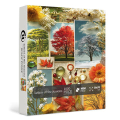 Letters of the Seasons Jigsaw Puzzle 1000 Pieces