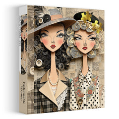 Fashionable Women Jigsaw Puzzle 1000 Pieces