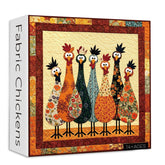 Stoff-Puzzle mit Hühnern, 1000 Teile