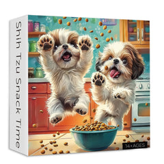 Shih Tzu Snack Zeit Puzzle 1000 Teile