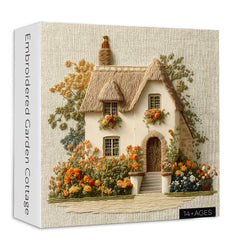 Puzzle ricamato Garden Cottage 1000 pezzi