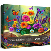Floral Chaptears Jigsaw Puzzle 1000 Pieces