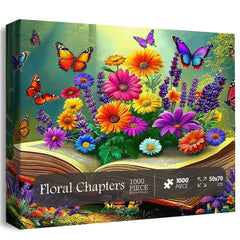 Floral Chaptears Jigsaw Puzzle 1000 Pieces
