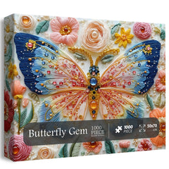Butterfly Gem Jigsaw Puzzle 1000 Piece