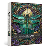 Glass Dragonfly Jigsaw Puzzle 1000 Pieces