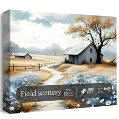 Field Scenery Jigsaw Puzzle 1000 Pieces