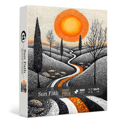 Sun Path Jigsaw Puzzle 1000 Pieces