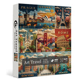 Puzzle de puzzle de voyage d'art 1000 pièces