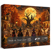 Puzzle Trick-or-Treat Crew 1000 pièces