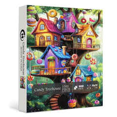 Candy Treehouse Jigsaw Puzzle 1000 Pieces