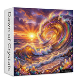 Dawn of Crystals Jigsaw Puzzle 1000 Pieces