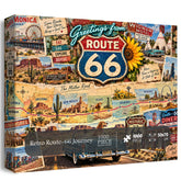 Retro Route‑66 Journey Jigsaw Puzzle 1000 Pieces