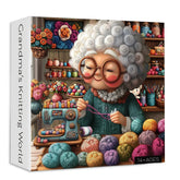 Grandma’s Knitting Jigsaw Puzzle 1000 Pieces