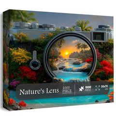 Lente de la naturaleza Rompecabezas Puzzle 1000 piezas