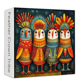 Feather Crown Tribe Puzzle 1000 Teile