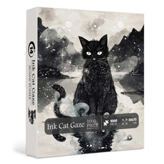 Puzzle Ink Cat Gaze 1000 pezzi