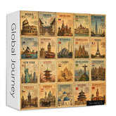 Global Journeys Jigsaw Puzzle 1000 Pieces