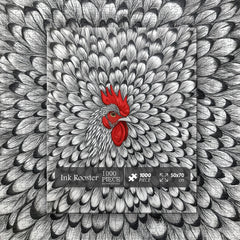 Tintenhahn-Puzzle 1000 Teile