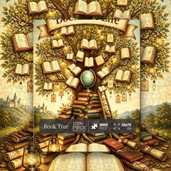 Book Tree Jigsaw Puzzle 1000 Pieces