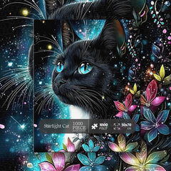 Starlight Cat Jigsaw Puzzle 1000 Pieces