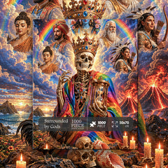 Surrounded by Gods Jigsaw Puzzle 1000 Pieces