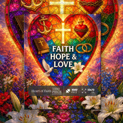 Heart of Faith Jigsaw Puzzle 1000 Pieces
