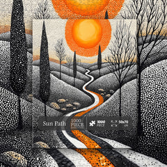 Sun Path Jigsaw Puzzle 1000 Pieces