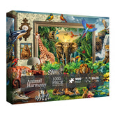 Animal harmonie puzzle 1000 pièces