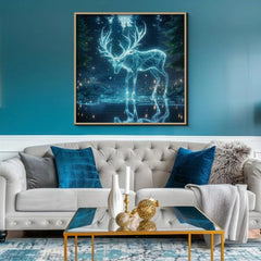 Mystisches Hirschpuzzle 1000 Stücke