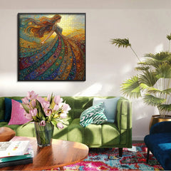 Gemstone Woman Jigsaw Puzzle 1000 Piece