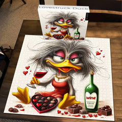 Lovestruck Duck Jigsaw Puzzle 1000 Pieces