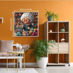 Grandma’s Knitting Jigsaw Puzzle 1000 Pieces